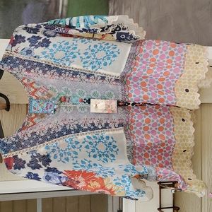 Johnny Was Pixel blouse